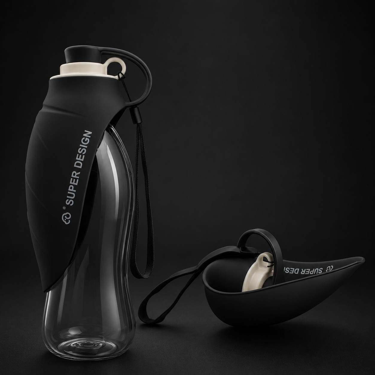 Portable Pet Water Dispenser Feeder Leak Proof