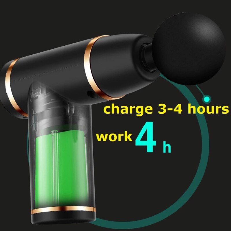 Mini Deep Tissue Massage Gun – Portable Percussion Muscle Massager