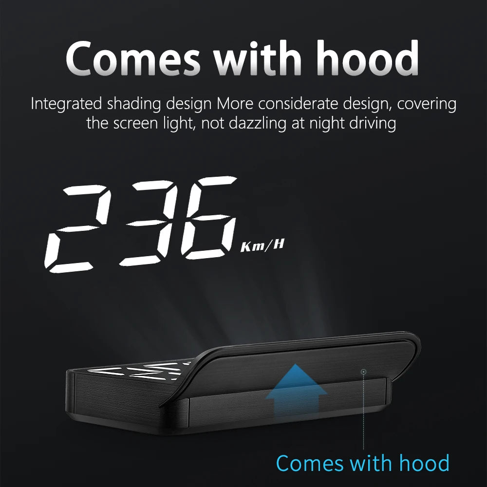 M3 HUD Obd2 Display On-board Computer Car Head-up display Windshield