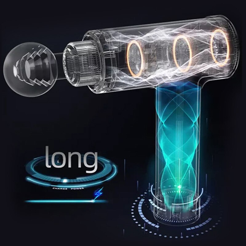 Mini Deep Tissue Massage Gun – Portable Percussion Muscle Massager