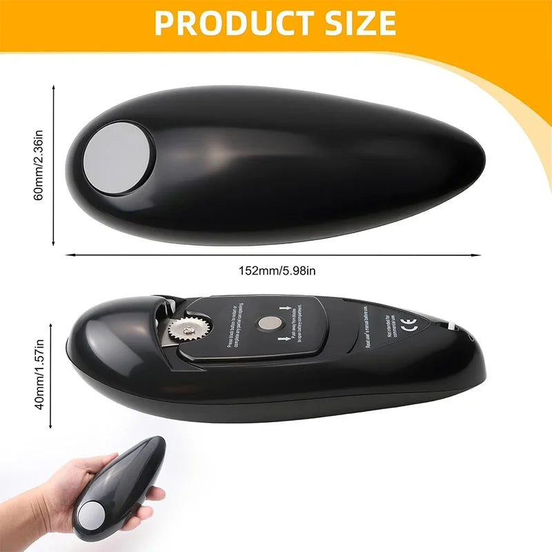 Electric Can Opener Tin Opener Hand Free for Arthritis Hands Automatic