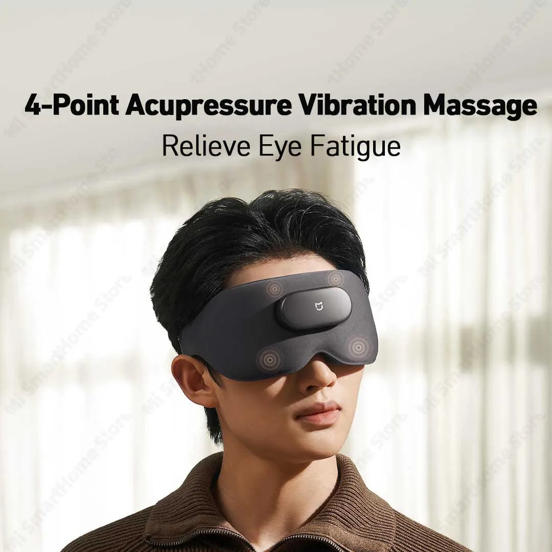 Xiaomi Mi Smart Massage Eye Mask, 3D Blackout Heat Therapy SPA
