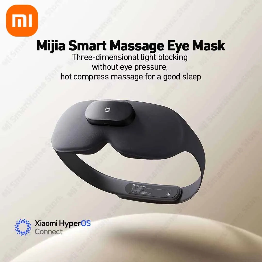 Xiaomi Mi Smart Massage Eye Mask, 3D Blackout Heat Therapy SPA