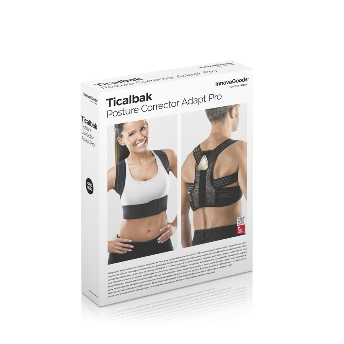 Adjustable Posture Corrector – Ticalbak Pro by InnovaGoods